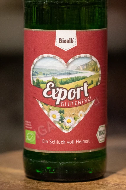 Этикетка Пиво Цоллер-Хоф Биоальб Экспортное Безглютеновое 0.5л