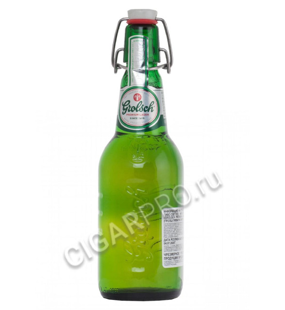 пиво grolsch premium lager пиво гролш светлое фильтрованное 0.45 л. стекло