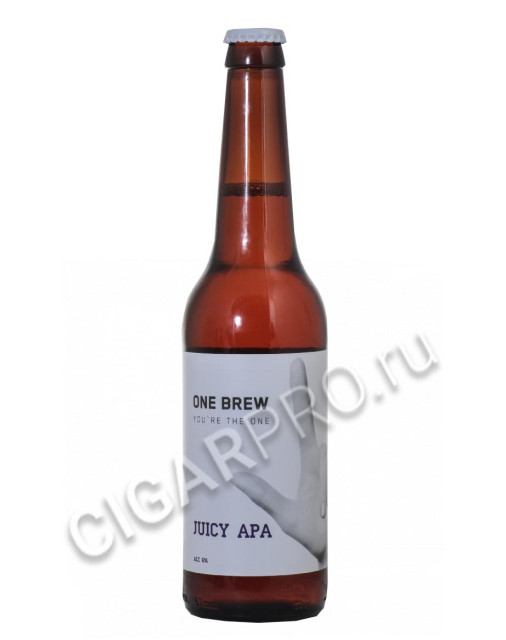 one brew juicy apa купить пиво уан брю джуси апа цена