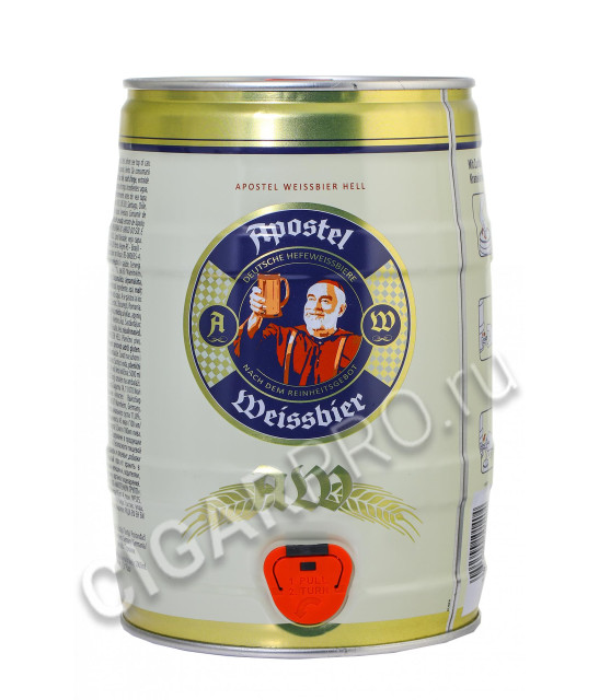 apostel weissbier hell купить пиво апостел вайсбир хелл 5л цена