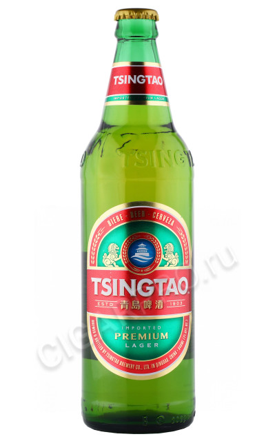 пиво tsingtao 0.64л