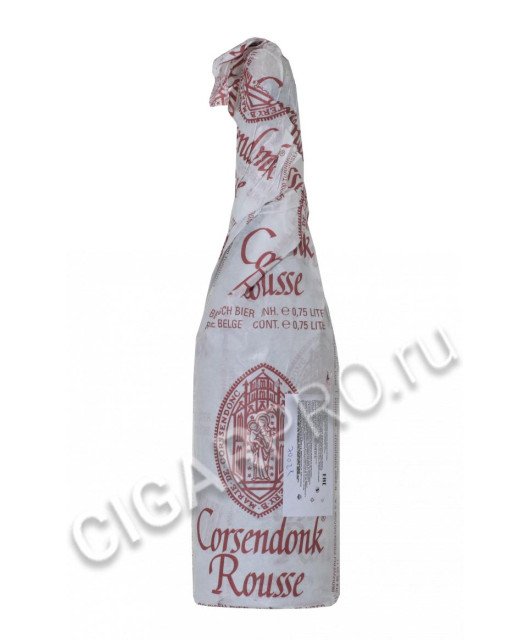 corsendonk rousse 750 ml купить пиво корсендонк русс 0.75 л цена