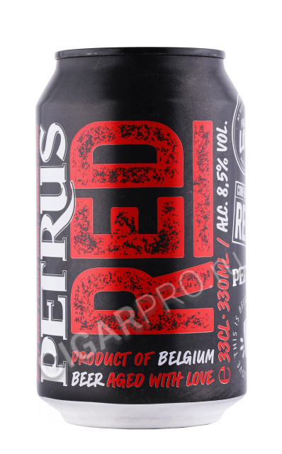 пиво petrus red 0.33л