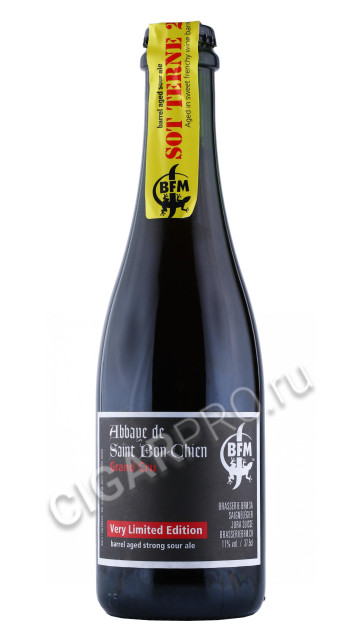 пиво abbaye de saint bon chien grand cru 0.375л