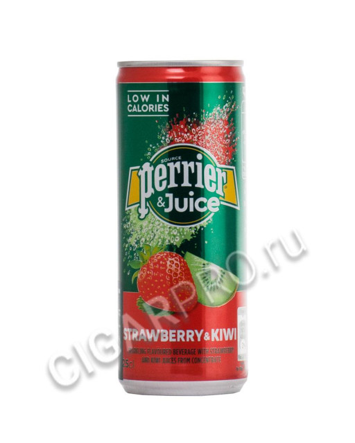 купить воду perrier & juice клубники киви ж/б цена