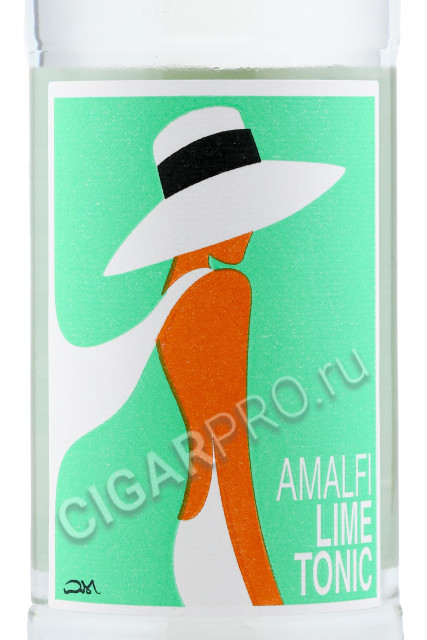 этикетка tonic artisan amalfi lime 0.2л