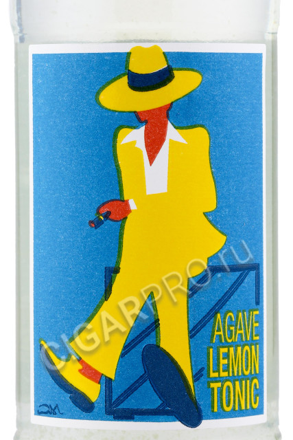 этикетка tonic artisan agave lemon 0.2л