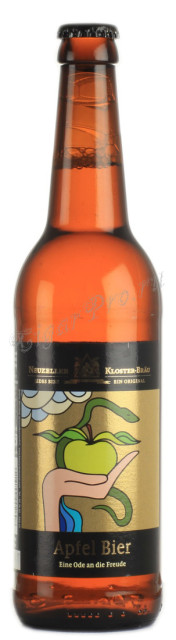 kloster-brau apfel пиво клостерброй яблочное светлое пастеризованное фильтрованное