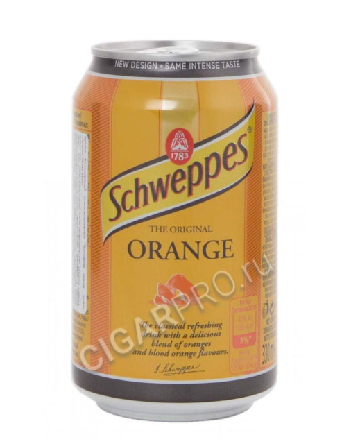 schweppes orange напиток газированный оранж