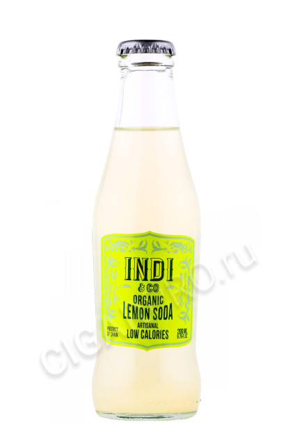 тоник indi organic lemon tonic 0.2л