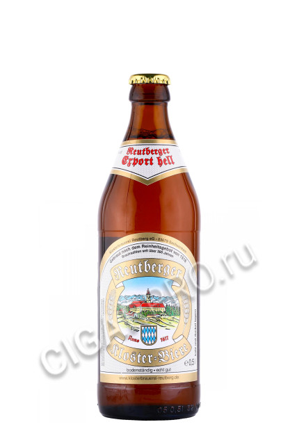 пиво reutberger export hell 0.5л
