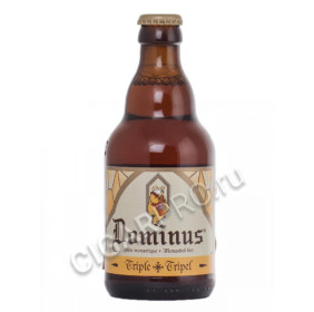 dominus triple blonde пиво доминус трипл блонд светлое 0.33 л