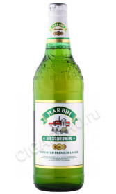 пиво harbin premium 0.61л