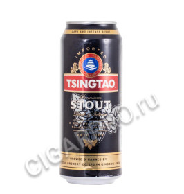 пиво tsingtao premium stout 0,33 купить пиво циндао тёмное фильтрованное 0,33 л. ж/б цена