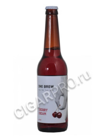 one brew cherry cream купить пиво уан брю черри крим цена