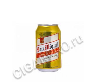 san miguel pale pilsen купить пиво сан мигель палпи апельсин 0.33 ж/б цена