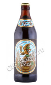 пиво hasen brau dunkler hase 0.5л