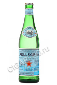 купить воду san pellegrino минеральная с газом стекло 0.5 цена