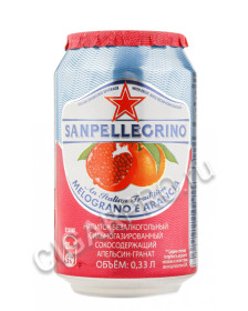 san pellegrino melograno e arancia купить воду сан пелегрино гранат и апельсин ж/б  цена