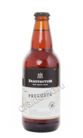 braufactum progusta пиво брауфактум прогуста светлое нефильтрованное 0.355 л