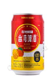 пиво taiwan beer mango 0.33л