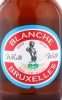 Этикетка Пиво Бланш де Брюссель 0.33л