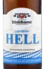 Этикетка Пиво Шницельбаум Лагер Хель 0.5л