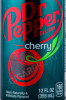 этикетка лимонад dr pepper cherry 0.355л