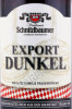 этикетка пиво schnitzlbaumer export dunkel 0.5л