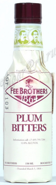 биттер fee brothers plum биттер слива 0.15л сша