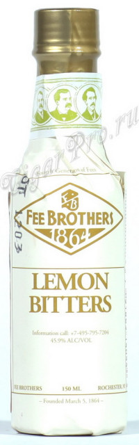 биттер fee brothers lemon биттер лимон 0.15л сша