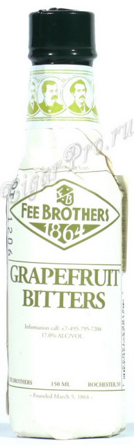 биттер fee brothers grapefruit биттер грейпфрут 0.15л сша