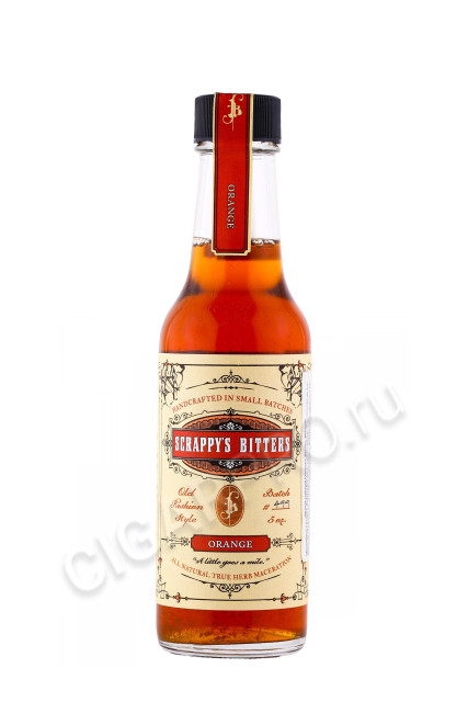 биттер scrappys bitters orange 0.15л