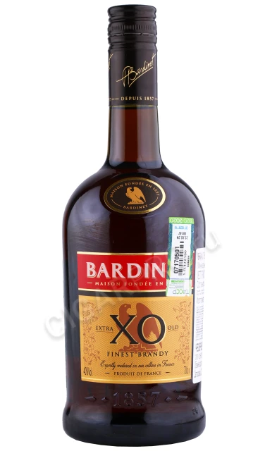Бренди Бардине XO 0.7л