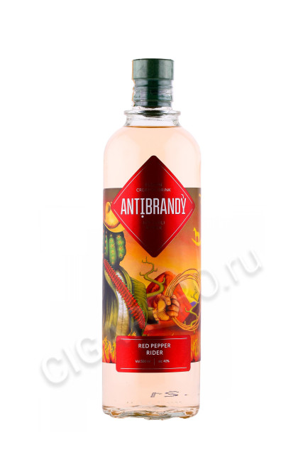 бренди antibrandy red pepper rider 0.5л