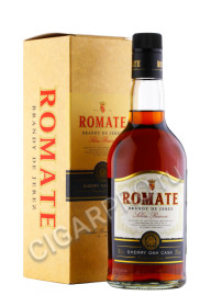 romate solera reserva бренди де херес солера резерва ромате 0.7л в подарочной упаковке