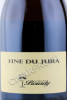 этикетка бренди domaine bourdy fine du jura aoc 0.7л