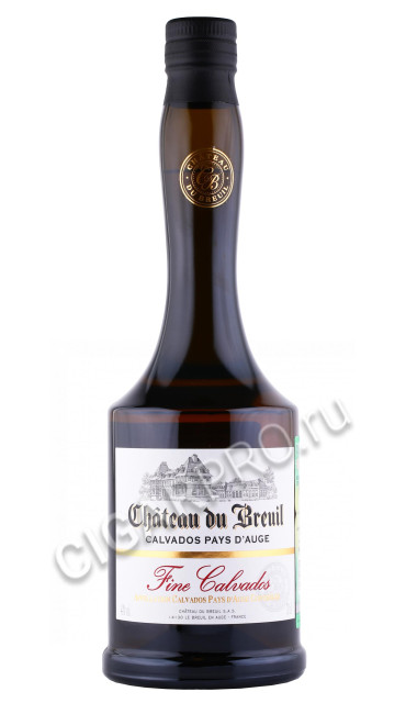 кальвадос chateau du breuil fine 3 years 0.7л