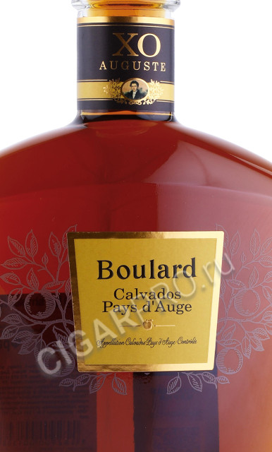 этикетка кальвадос boulard auguste xo 0.7л