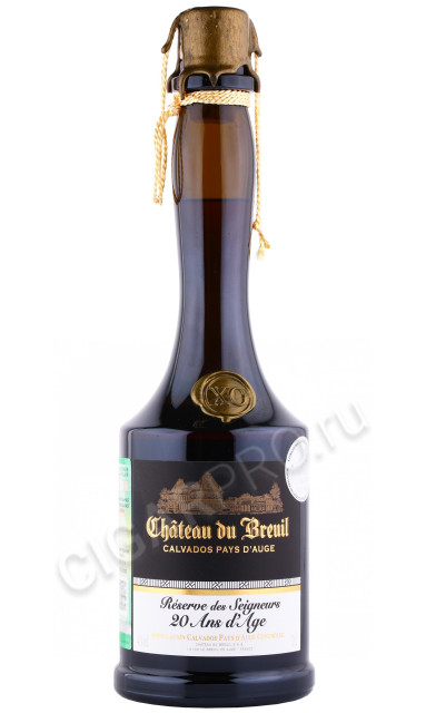 кальвадос chateau du breuil reserve des seigneurs xo 20 years 0.7л