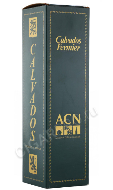 подарочная упаковка кальвадос la vigannerie fine 0.7л