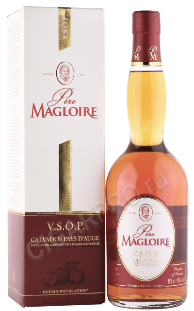 кальвадос pere magloire vsop 0.7л в подарочной упаковке