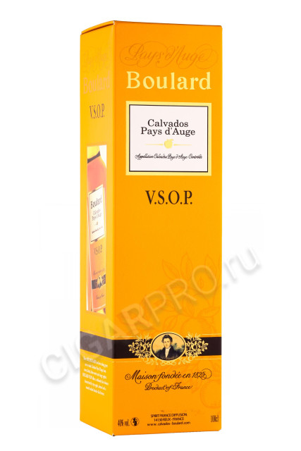 подарочная упаковка кальвадос calvados boulard vsop pays d auge 1л