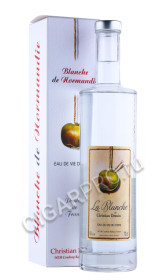 кальвадос christian drouin blanche de normandie 0.7л в подарочной упаковке