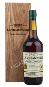 calvados la vigannerie 1969 0.7l gift box кальвадос ла виганери 1969 0.7 л. в п/у