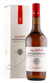 кальвадос roger groult reserve 3 ans dage 0.7л в подарочной упаковке