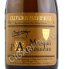 этикетка calvados marquis d’aguesseau vsop 4 ans