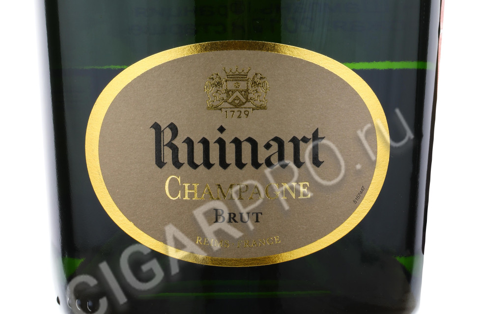 этикетка r de ruinart brut 0.75 l