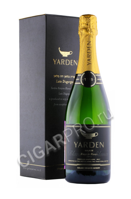 golan heights yarden blanc de blancs купить вино игристое ярден блан де блан 0.75л в подарочной упаковке цена