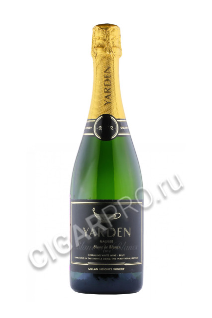 вино игристое golan heights yarden blanc de blancs 0.75л